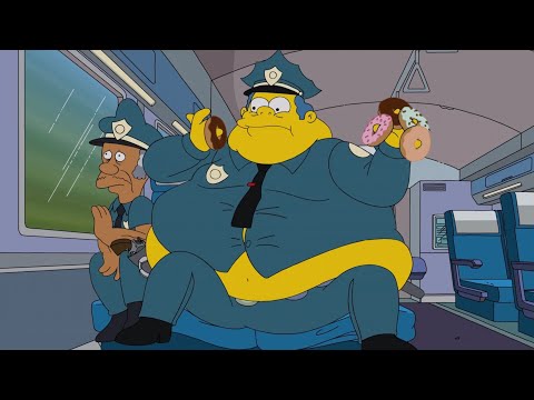 The Simpsons - Extremely Morbidly Obese Chief Wiggum