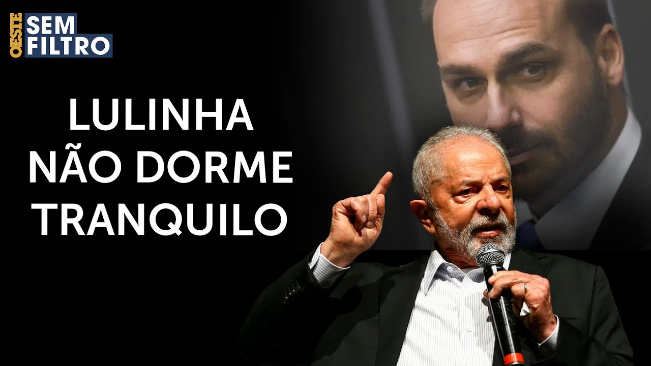 Lula sobe o tom e compara Eduardo Bolsonaro a terroristas: 'Antipatriota'