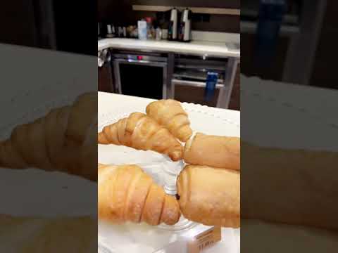 Chocolate croissant and danish@waheeda shakil