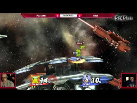 VS Weekly 5/11/17 - Winners R1 - Esam (Pikachu) vs. Soop (Sonic) - Smash 4