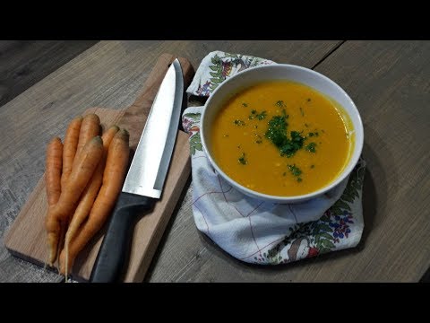 Carrot Soup- Creamy Carrot Soup Recipe.