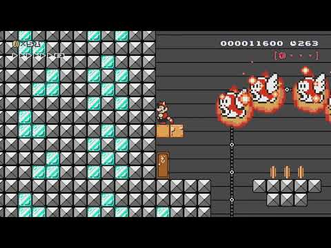 4-3 Fish Fry Island by Farts R Us - Super Mario Maker - No Commentary 1bm