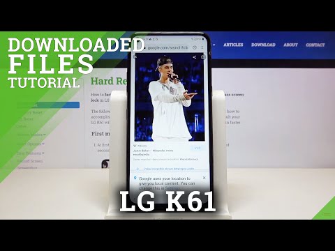 How to Locate Downloaded Files in LG K61 – Downloaded Folder