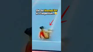 I Can’t Believe They Made Her Do That😡 #gymnastics #sad #injury #sports #gymnast