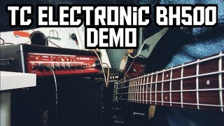 Video thumbnail for TC Electronic BH500 bass amp demo by JRB