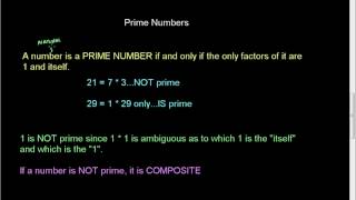 Divisibility and Prime Numbers
