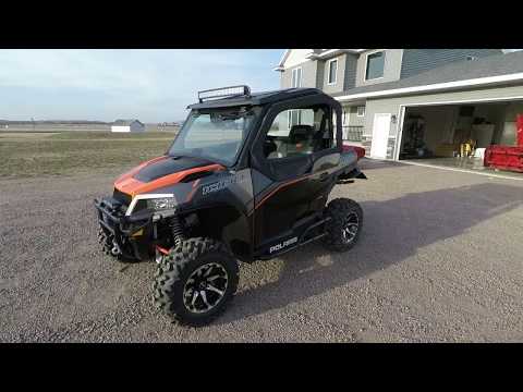 2017 Polaris General Seizmik Upper Doors Installed