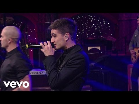 The Wanted - Walks Like Rihanna (Live on Letterman)