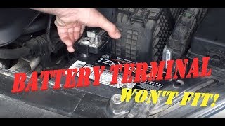 Battery Terminal Loose as a Goose? - The Fix!