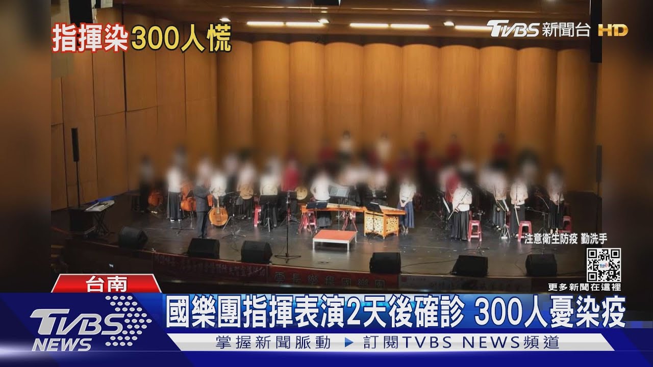 家人先確診！國樂團指揮表演2天後確診無通知　300多人憂染疫
