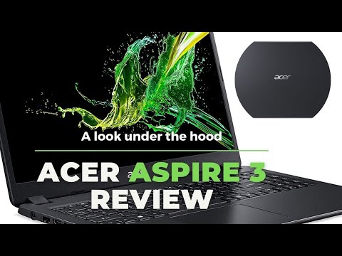 Acer Aspire 3 Ryzen 5 3500U 15.6” Laptop Unboxing, Set Up, Overview and Specifications