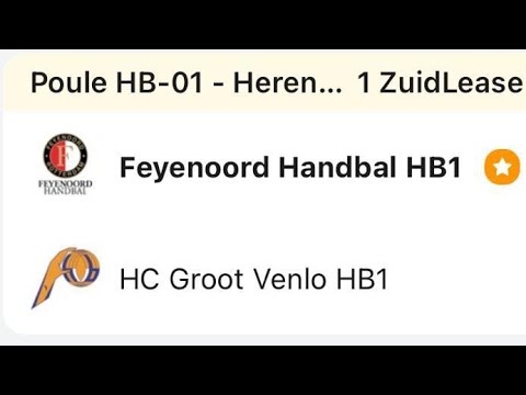 Feyenoord Handbal - Groot Venlo HB1 Klaverblad Eksplosion’71 BeachCup 2022 | Venlo