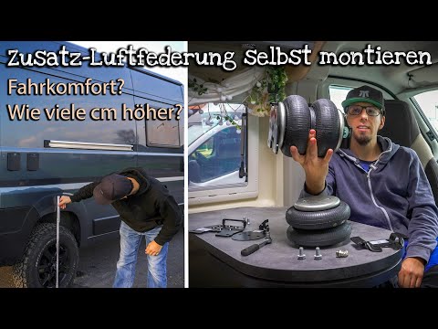 Install Goldschmitt additional air suspension on the rear axle yourself