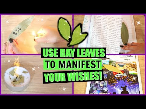 5 WAYS TO USE BAY LEAVES TO MANIFEST YOUR WISHES! │HOW TO ATTRACT WHAT YOU WANT WITH A BAY LEAF! Video