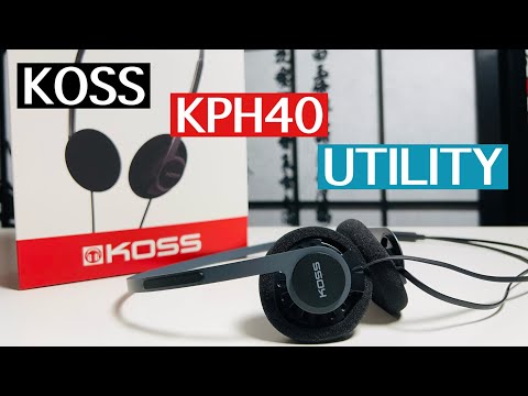 KOSS KPH40 UTILITY REVIEW! BETTER THAN KPH30's?