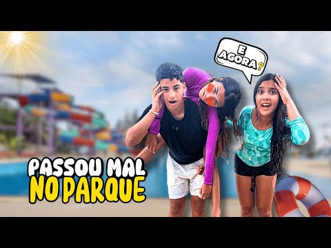 ERA PARA SER SÓ UM DIA DE DIVERSÃO *ANA JULIA PASSOU MAL