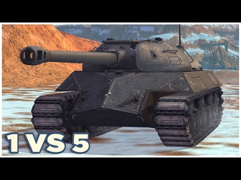 IS-3 Defender • 1 vs 5 Gameplay WoT Blitz