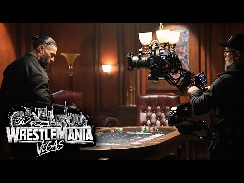Behind-the-scenes of the WrestleMania 42 promo shoot