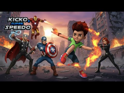 kicko VS അവഞ്ചേഴ്സ് ടീം | Kicko & Super Speedo |  New Episodes | Cartoon For Kids