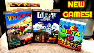 New Racing, Puzzle, and Platform Games for the Atari Jaguar and Lynx!