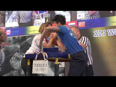 LAYLA LAMPARELLI  -  WORLD ARMWRESTLING CHAMPIONSHIP 2019