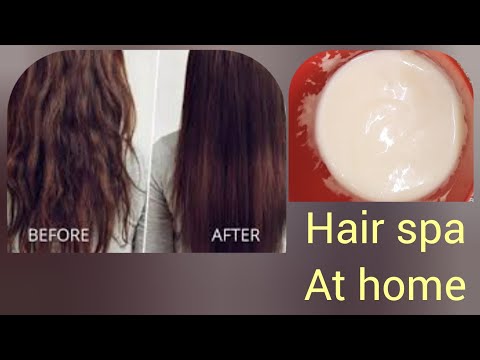 Salon style hair spa at home| Repair damage hair strands| Get smooth and shiny hair|Hair spa at home