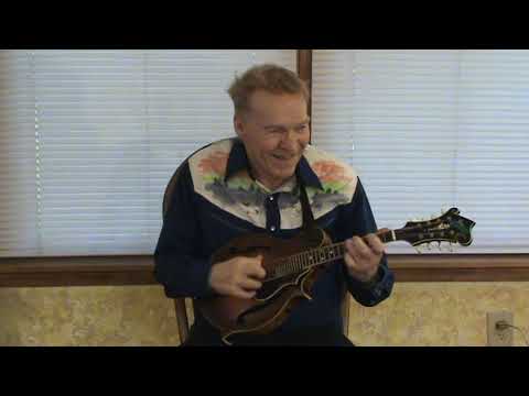 “Old Joe Clark” - Frank Wakefield playing his mandolin at home in May 2008.