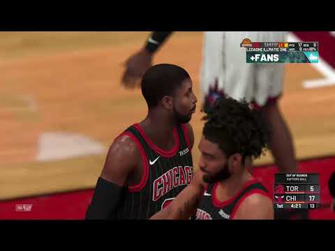 NBA 2K20 MY CAREER MODE EP. 86 WORLD CHAMPS SEASON 2021 RAPTORS VS BULLS