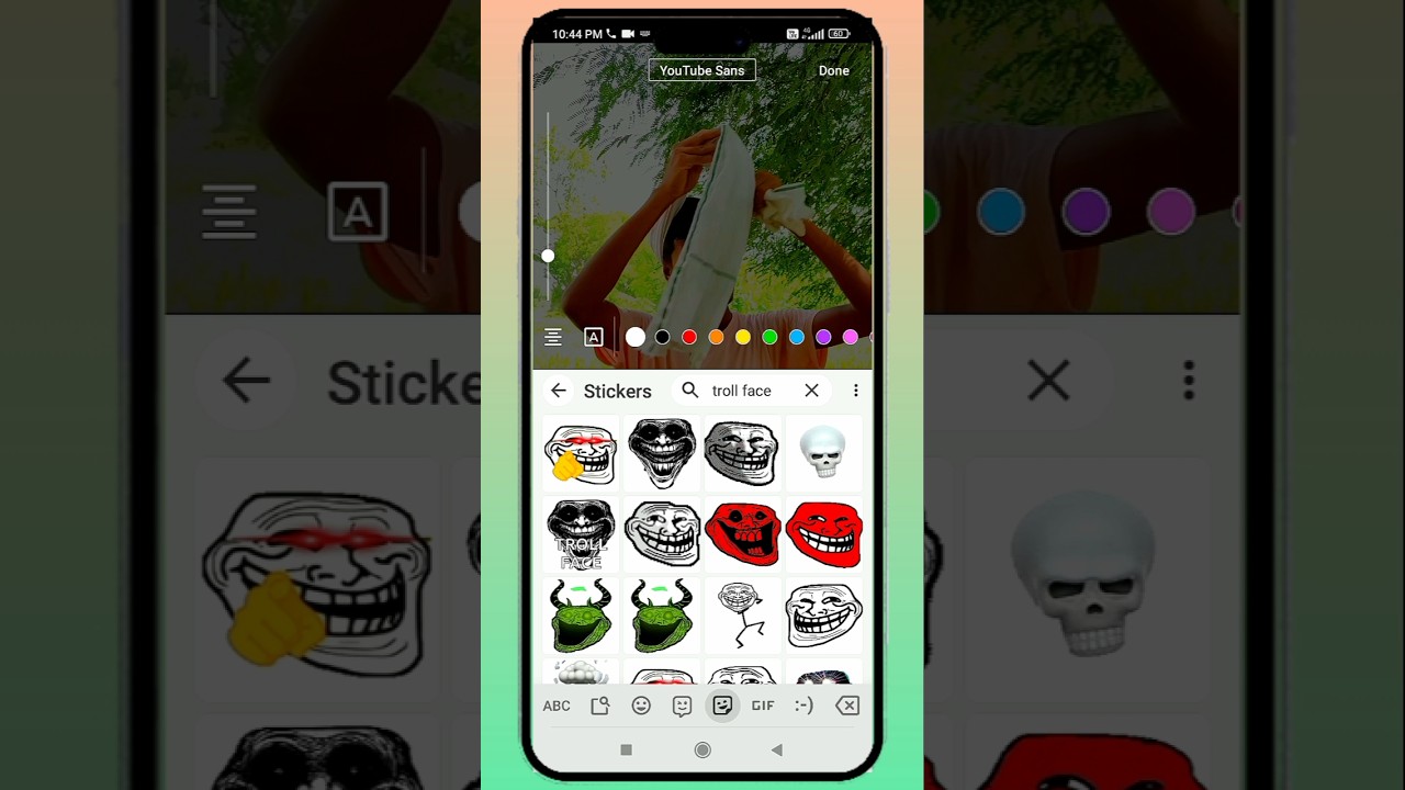 How To Set Troll Face On YouTube | Troll Face Kaise Lagaya #shorts #trollface #ytshorts #viralshort