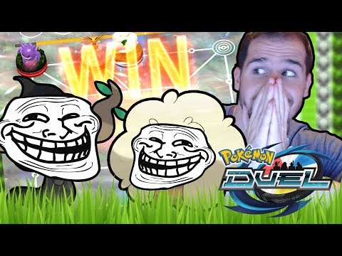 LET'S TROLL! THE MOST ANNOYING TEAM EVER? Grass Gym Cup Battles + Booster Openings | POKEMON DUEL