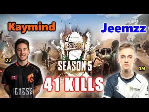 Genesis Kaymind & Team Liquid Jeemzz - 41 KILLS - PUBG GODS vs SQUADS!