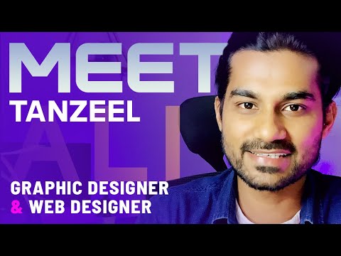 Meet Tanzeel (Digital Designer)