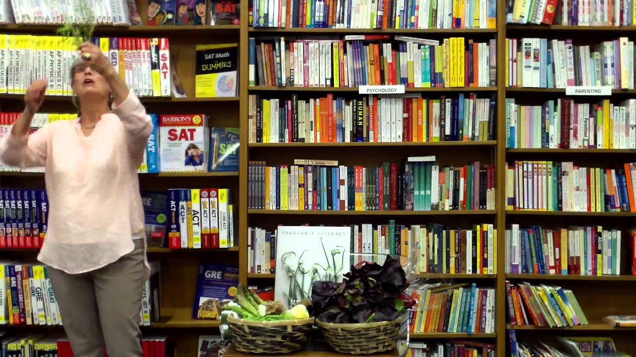 Deborah Madison at The Avid Reader in downtown Davis, CA on April 23rd, 2013