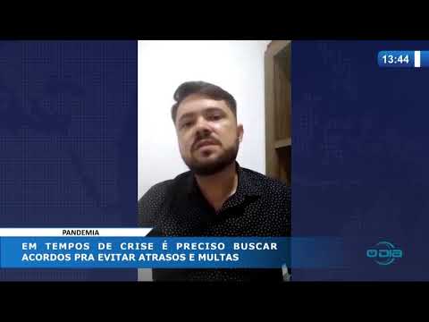 O DIA NEWS 13 04 20  Em tempos de crise eÌ preciso buscar acordos