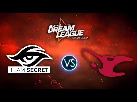 Secret vs Mouz (Bo2) l Dota 2 DreamLeague 2017 - Team Secret vs Mousesports