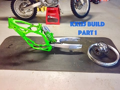 2001 kx125 restoration build Part 1