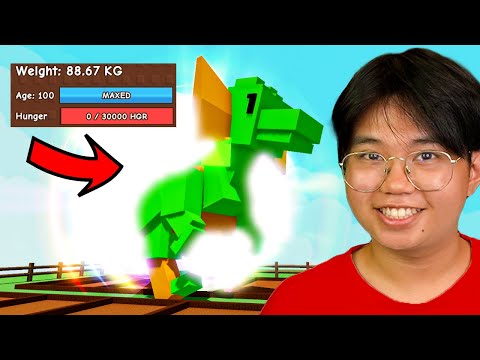 HUGE DILOPHOSAURUS METHOD IN GROW A GARDEN - Roblox