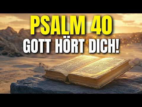 Beginne deinen Tag mit Psalm 40: Finde neue Kraft und Hoffnung!