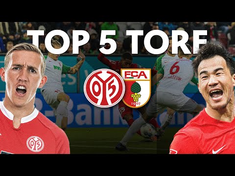 Top 5 Tore: 1. FSV Mainz 05 vs. FC Augsburg | #FCAM05 | #05ERtv