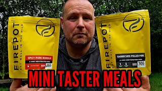 Great idea from firepot meals, Mini taster meals.