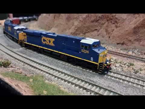 CSX-hauled oil train - over 100 wagons!