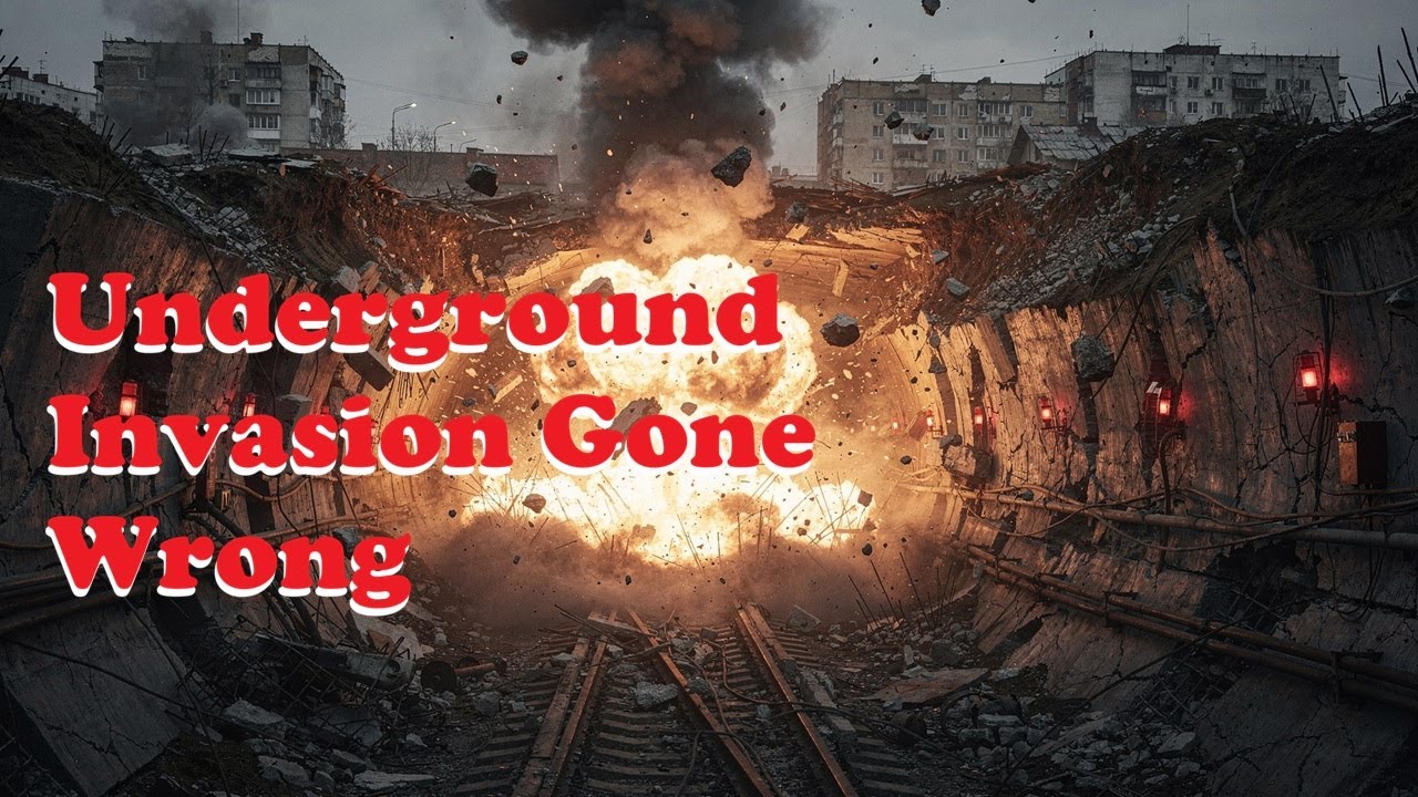 RUSSIA TRIED TO CRAWL THROUGH A PIPE — UKRAINE TURNED IT INTO A TOMB, 40 RUSSIANS ERASED IN SECONDS