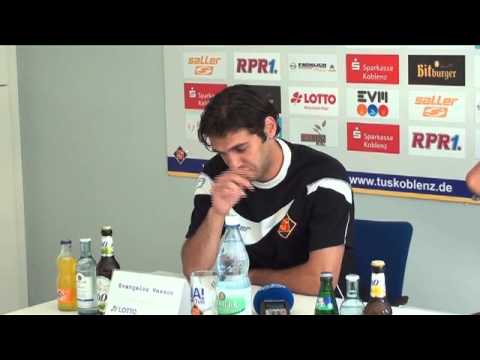 Pressekonferenz von TuS Koblenz vor dem Spiel beim SC Pfullendorf
