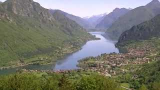 preview picture of video 'Beautiful overview Lago d'Idro, Italy'