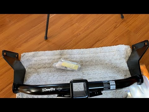 Unbox and install Draw-Tile Trailer Hitch Part #76268 for Acura RDX 2019-2020