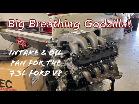 Unboxing Our Godzilla 7.3L Intake & Oil Pan From Indy Power Products | Cyclone Swap PT3