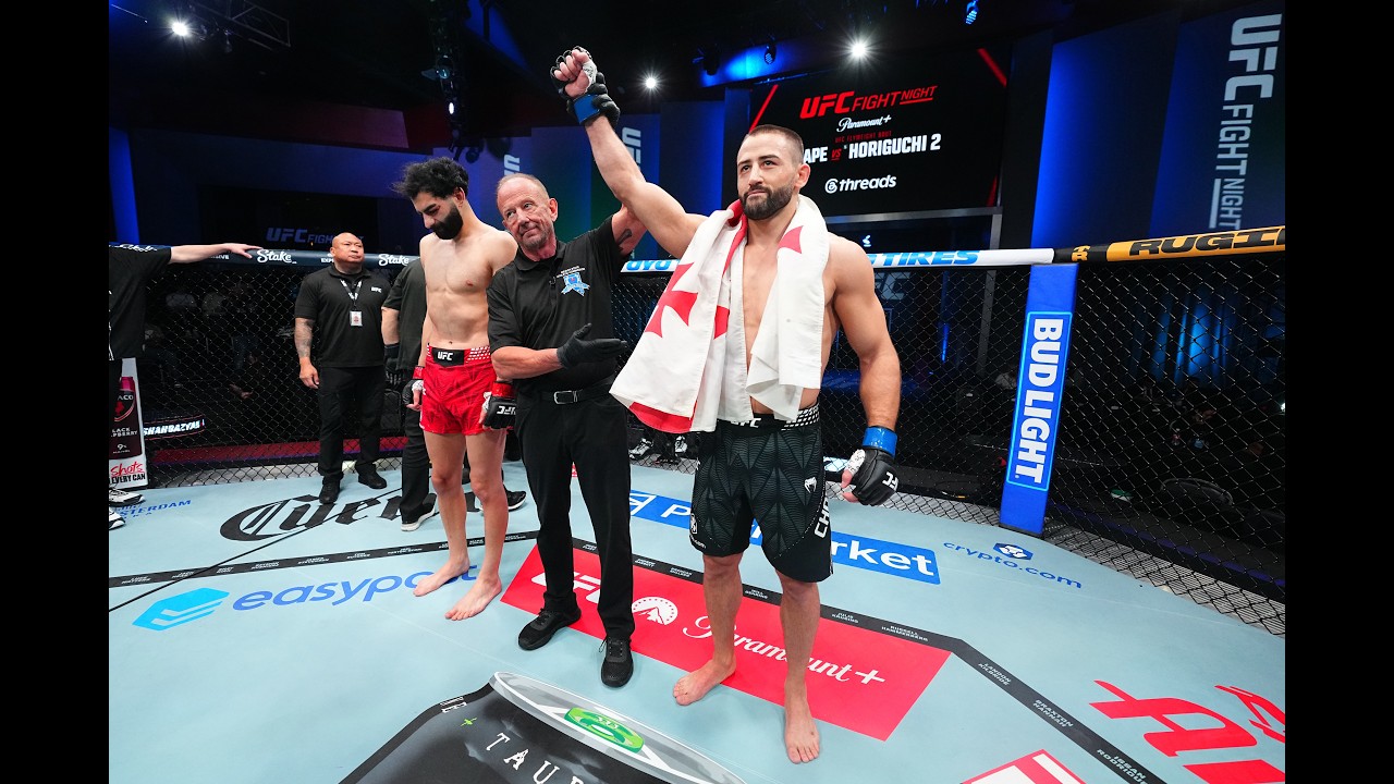 #UFCVegas119 Levan Chokheli Finaliza En 23 Segundos