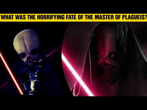 What Was The Horrifying Fate Of Darth Plagueis' Master?