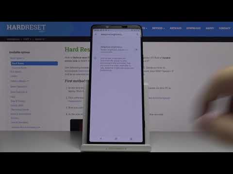 How to Activate Auto Brightness in SONY Xperia II – Adjust Screen Brightness