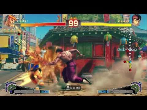 Aqua [Fei] vs zio3 [Adon] SSF4 Japanese Online Ranked Matches - TRUE-HD